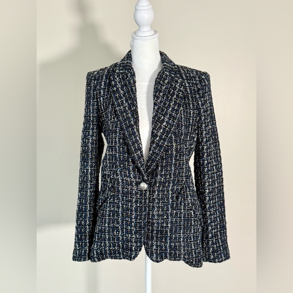 L'AGENCE ~ The Chamberlin Midnight Blazer NWT {2} - Picture 4 of 6
